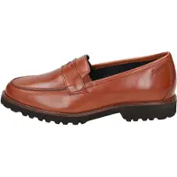 Sioux Meredith-709-H Slipper in Übergrößen Braun65407 große Damenschuhe, Größe:39.5