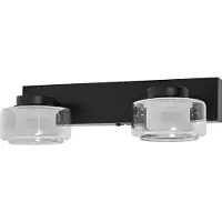Osram LED-Wandleuchte ORBIS FLAME, schwarz, 2-flg., CCT IP44