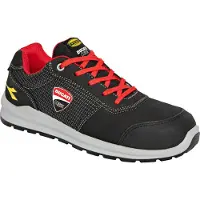 Diadora Ducati Sicherheitsschuh Speedy Race S3S black/gray nach EN ISO 20345:2022 S3S FO SR SC schwarz Größe 46