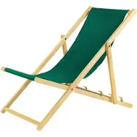 Sonstiges Liegestuhl grün klappbar aus Holz-mit Absicherungssystem Klappstuhl Klappliege Sonnenstuhl Strandstuhl Holzklappstuhl Sonnenstuhl Gartenliegen