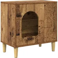Syfax Katzenhaus Altholz 51 x 30 x 52 cm Holzwerkstoff