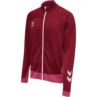 Hummel Hmllead Poly Zip Jacket - biking red, Größe:XXL