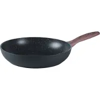 Sambonet Bratpfanne Rock 'n' Rose Schwarz - ø 28 cm - Standard Antihaftbeschichtung