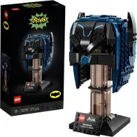 LEGO 76238 DC Batman Maske aus dem TV-Klassiker, Helm-Bauset für Erwachsene, Sammlerstück, tolles Geschenk