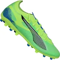 Puma Fußballschuh "ULTRA 5 MATCH MG", Damen, Gr. 46,5, Textil, gelb (fizzy apple, weiß, blaumazing), Synthetik, Schuhe Fußballschuh, für Kunstrasenplätze