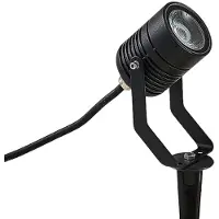 LINDBY LED-Außenstrahler Maris m. Erdspieß, IP65, schwarz