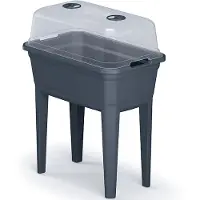Prosperplast Kunststoffdampfer auf Beinen IPE600 59,6 cm - Anthrazit