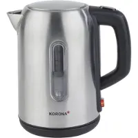 Korona 20350, 1,7 l, 2200 W, Edelstahl, Wasserstandsanzeige, Überhitzungsschutz, Drahtlos