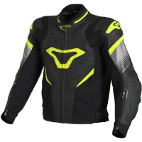 Macna Ripper Perforiertes Leder Jacke Schwarz 50 Herren Schwarz 50