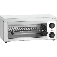 Bartscher Salamander 401-1Z-W, Salamander mit höhenverstellbarem Grillrost, 1 Stück