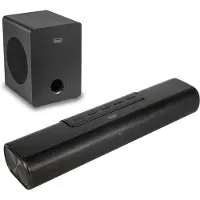 Trevi SB 8380 SW, 2.1 Kanäle, 90 W, 13,3 cm (5.25"), Schwarz, LED, Verkabelt & Kabellos
