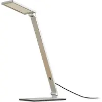 LUCANDE LED-Schreibtischlampe Resi, dimmbar, verstellbar