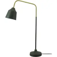 Kayoom Tischleuchte "Tischlampe Carisa", grün (militärgrün), 1, H: 69cm, 1 Stk., Leuchten, puristisches Design, vielseitig kombinierbar, Tischleuchte