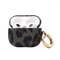 Selencia Sabi Hülle Panthermuster Apple Airpods 3 - Midnight Black