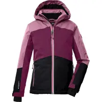 Killtec KSW 196 Girls Ski Jacket dunkel himbeere/schwarz blau/hell himbeere (00498) 152