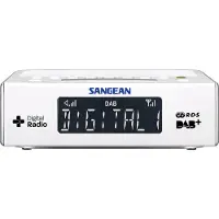 Sangean DCR-89+, Persönlich, Analog & Digital, DAB+, FM, 8 Ohm, LCD, Weiß