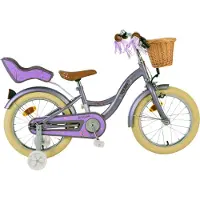 Volare Kinderfahrrad Blossom 16 Zoll, lila