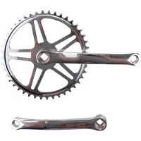 Vinty Cranket 44T 170 mm Silber