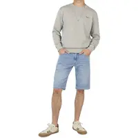 Pepe Jeans für Herren. PM80000442UG Gymdigo Slim Shorts blau (36), Lässig, Baumwolle, Denim