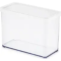 Rotho Loft, Box, Rechteckig, 2,1 l, Transparent, Weiß, Styrol-Acrylnitril (SAN), Schweiz