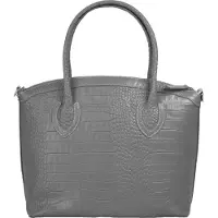 Cluty Henkeltasche "Damen echt Leder, Made in Italy" echt Leder, Made in Italy