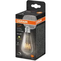 Osram Classic LED-Rustika E27 4,8W 827 klar dimm