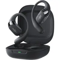 Shokz Open-Ear-Kopfhörer, Dolby Audio 48 Std. Spielzeit, IP55 wasserfeste Bluetooth-Ohrhörer mit Mik., kabelloses Laden, USB-C-Schnellladen, mit Tragetasche
