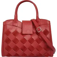 Samantha Look Henkeltasche echt Leder, Made in Italy
