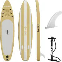 Yeaz Inflatable SUP-Board "SUP Board LE CLUB - EXOTRACE -", gelb, Wassersportboards, Inflatable SUP-Board