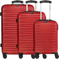 CHECK.IN Havanna 2.0 - Trolley-Set 3tlg. (rot)