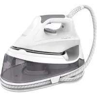 Rowenta VR5020, Dampfbügelstation mit Pumpenantrieb, 2200 W, 200 g/min, Edelstahl-Bügelsohle, 5 bar, 1,2 l