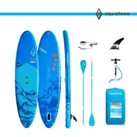 Aquatone Unisex – Erwachsene Wave Plus 11'0'' Aufblasbares SUP Paddel TS-211 2022