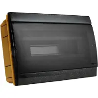 Marlanvil Unterputz Verteilerkasten IP40 10/14 Module schwarz 970.12.N M-L 1039