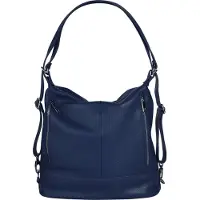 Samantha Look Cityrucksack echt Leder, Made in Italy