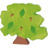 Sonstige Verlage Holztiger Holzfigur Eiche handgearbeitet 19x2,8x16 cm ab 3 Jahren sanft abgerundet