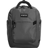 Eoto Schulrucksack Rucksack mit Laptopfach Small16 Backpack 16L Stone Grey grau