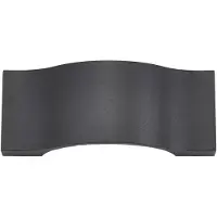 LUCANDE LED-Wandleuchte Jace, anthrazit, Metall, 28cm, IP54