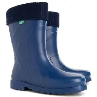 Demar Damen Gummistiefel Regenstiefel Garten Arbeitsschuhe EVA gefüttert Blau 36/37