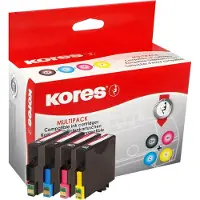 Kores G1607KIT, Foto schwarz, Foto zyan, Foto magenta, Fotogelb, Multipack