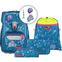 Step by step GIANT Der große Schulranzen, 5-teiliges Set Mermaid Lola