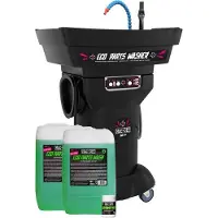 Muc Off Teilewaschgerät mit 40 L Tankvolumen, elektrischer Pumpe, Heizung & Starterpaket