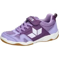 Lico Unisex Kinder Sport Vs Hallenturnschuhe, Lila Weisss, 36 EU