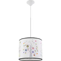 Sollux Hängeleuchte OWLS 30 1xE27 15W PVC 82x30x30cm