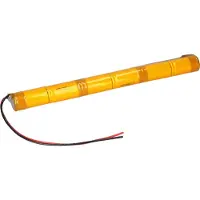 Akkuman.de Akkupack 7,2V 2500mAh C NiCd Notleuchten HT 20cm Kabel Stange L61NICD2500