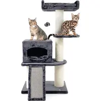 Canadian Cat Company Kratzbaum Riley · anthrazit · 65 x 45 x 135 cm
