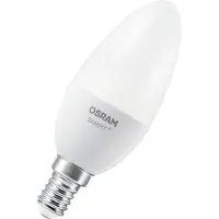 Osram SMART+ MATTER Classic shapes Multicolor in B-Form, LED-Lampe, Matt, 4,9 W, 470 lm, von 2700 bis 6500 K, Matter, Smartspeaker-Kompatibel, Dimmbar