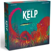 Wonderbow Games Kelp: Shark vs Octopus – Brettspiel – – 2 Spieler – 10+