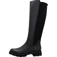 Remonte Damenschuhe Stiefel mit Reißverschluss Schwarz Freizeit