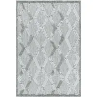 SchönesWohnen24 Outdoor Teppich BAHAMA Grau 80 x 250 cm