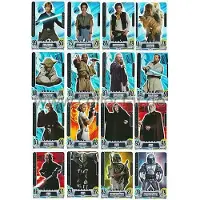 Topps FAMOV2 - Spar 1B - ALLE 16 Force Meister - Star Wars Force Attax - Movie Cards Serie 2